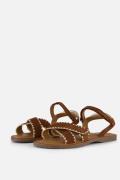 Muyters Sandalen cognac Leer