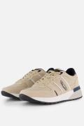 PME Legend Jet Lifter Sneakers beige Imitatieleer