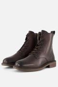Marco Tozzi Veterboots zwart Synthetisch