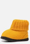 Bergstein Cozy slofjes geel Schapenwol 750211