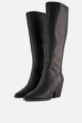 Posh by Poelman Hoge laarzen zwart Pu