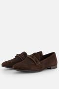 Marco Tozzi Instappers bruin Suede