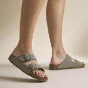 Birkenstock Arizona Narrow groen Imitatieleer