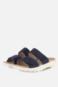 Gabor Rollingsoft Slippers blauw Suede