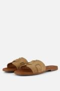 Oh My Sandals Slippers beige Suede