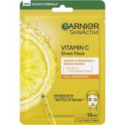 Garnier SkinActive Vitamin C Sheet Mask Super Hydrating + Brighte