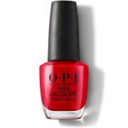 OPI Nail Lacquer Classic Color Nail Polish Big Apple Red