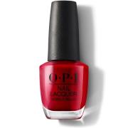 OPI Nail Lacquer Classic Color Nail Polish Red Hot Rio