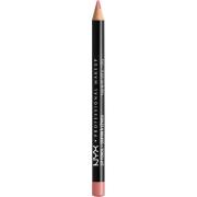 NYX PROFESSIONAL MAKEUP   Slim Lip Pencil Plush Red