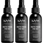 NYX PROFESSIONAL MAKEUP Makeup Setting Spray Matte Finish x 3