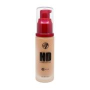 W7 HD Foundation Natural Beige