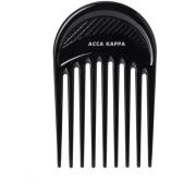 Acca Kappa Professional Round Afro Comb Styler – 7626 Black