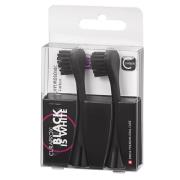 Curaprox Black is White Refillborstar Carbon 2-pack