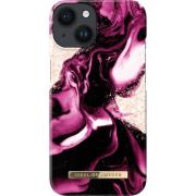iDeal of Sweden iPhone 13/14 Fashion Case Golden Ruby Marble