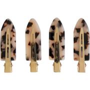 ByBarb 4-Set Of Make Up Clips Tortoise