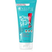 Eveline Cosmetics Clean Your Skin 3in1 Facial Wash Gel+Scrub+Mask