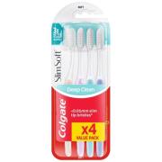 Colgate Toothbrush Slim Soft 4-pack