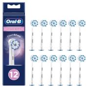 Oral B Sensitive Clean Toothbrush Heads 12 St.