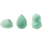 Smashit Cosmetics Triple Touch Beauty Sponges Mink Green