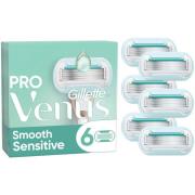 Gillette Venus Pro Smooth Sensitive Razor Blades 6 St.
