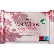 Gunry Wet Wipes Cherry Blossom 10 St.