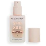 Revolution Beauty London Skin Silk Serum Foundation F6