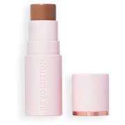 Revolution Beauty London Skin Silk Bronzer Stick Medium Sunset
