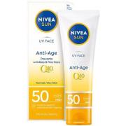 NIVEA SUN UV Face Anti Age Q10 Cream SPF 50 50 ml