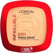 Loreal Paris Infaillible 24H Fresh Wear Foundation in a Powder 12