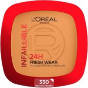 Loreal Paris Infaillible 24H Fresh Wear Foundation in a Powder 33