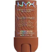 NYX PROFESSIONAL MAKEUP Buttermelt Glaze Highlighter Stix 14 Melt