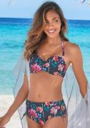 Sunseeker Beugelbikinitop in bandeaumodel Modern met bloemenprint