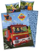 Feuerwehrmann Sam Baby-overtrekset Brandweerman Sam met brandweerwagen...