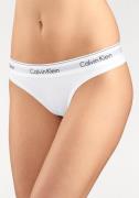 NU 20% KORTING: Calvin Klein String Modern Cotton met brede boord