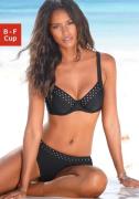 Lascana Beugelbikini met sierstuds