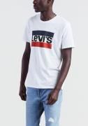 Levi's® T-shirt met grote logoprint