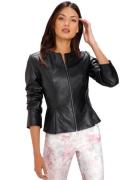 NU 20% KORTING: Lady Leren blazer