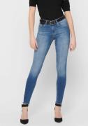 NU 25% KORTING: Only Ankle jeans Blush gerafelde zomen