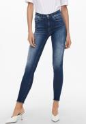 Only Skinny fit jeans ONLBLUSH LIFE MID SK ANK RAW