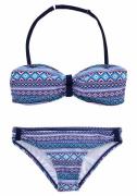 s.Oliver RED LABEL Beachwear Bandeaubikini met grafische print