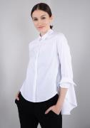 IMPERIAL Klassieke blouse IMP-C ED4BBE klokkend model met boogzoom