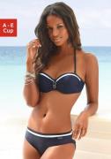 Lascana Beugelbikini in bandeaumodel met contrastdetails