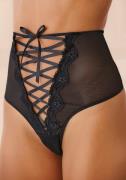 NU 20% KORTING: petite fleur gold High-waist-string met ouvert-opening