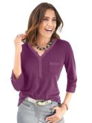 Alessa W. Shirt met 3/4-mouwen Shirt (1-delig)