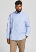 NU 20% KORTING: Jack & Jones PlusSize Overhemd met lange mouwen OXFORD...