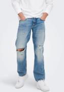 NU 20% KORTING: ONLY & SONS Loose fit jeans ONSEDGE LOOSE