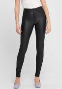 NU 20% KORTING: Only Imitatieleren broek ONLROYAL HW SK ROCK COATED