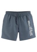 NU 20% KORTING: s.Oliver RED LABEL Beachwear Zwemshort Philip met logo...