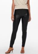 NU 20% KORTING: Only Imitatieleren broek ONLJESSIE FAUX LEATHER LEGGIN...