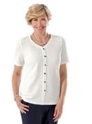 NU 20% KORTING: Classic Shirt met V-hals Shirt (1-delig)